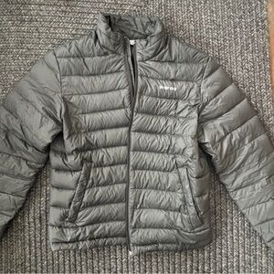 Lands' End Charcoal Quilted Jacket